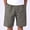 Army Green, variant on FUZHIQ Mens Shorts Casual 9 Inch Inseam Solid Color Drawstring Elastic Waist Boxer Shorts Comfortable Summer Beach Shorts Solid Splice Pocket,XXXXL