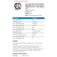 thumbnail image 2 of Front Ceramic Brake Pad and Drilled and Slotted Rotor Kit - 13.91 Inch - 353mm - Compatible with 2003 - 2008 Dodge Ram 2500 2004 2005 2006 2007, 2 of 2