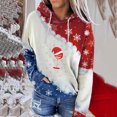 thumbnail image 1 of Pntutb Moda Mujer Navidad Impreso Blusa Suelta De Manga Larga Tops Casuales Sudaderas Con Capucha Pntutb Pntutb-5456, 1 of 5