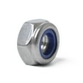 thumbnail image 1 of KONTONTY 100Pack Flange Nut Locking Nuts Silver for Electric Appliances, 1 of 8