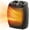 Black, variant on KISSAIR 750W/1500W Space Heater - ETL Certified, Silent Heating, V-0 Flame Retardant, Ceramic, Portable for Home & Christmas (Black)