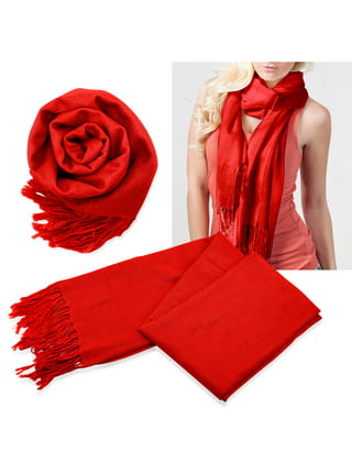 Red purple silk scarf designer fashion for women buy online