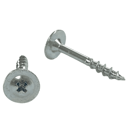 

Cabentry Brand | Wood Screws | Modified Truss Head | Phillips Drive | #8 | 1 1/4 Inch | Deep Thread | Type 17 Point | Zinc Finish | 6000 Piece Box