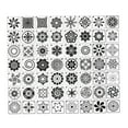 thumbnail image 2 of 56 Pieces Mandala Template Stencils Reusable Painting Templates 3.54x3.54inch Drawing Stencils Geometric Stencils for Painting Decor, 2 of 10