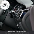 thumbnail image 1 of HEATSHAKING 1Set Universal Car Fan Installation Kit Black Electric Radiator Cooling Fan Accessories, 1 of 7
