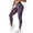 Purple, variant on Arlun Athletic Leggings for Women Stretch High Waisted Mesh Yoga Tights Running Compression Tummy Control Ankle Pants Comfort Breathable Pant Purple XL