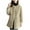 #152-Beige, variant on Luxurious Faux Wool Mid-Length Coat with Textured Finish for Women