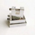 thumbnail image 4 of Sturdy Stainless Steel Padlock, Anti-Theft, Size 40 Mm, Security Padlock With 3 Keys For Shipping Co, 4 of 5