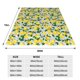 thumbnail image 3 of Balery Lemon1 Manta de Felpa Suave y Acogedora – Cobija de Franela Aterciopelada para Cama, Lavable y Cálida para Sofá, Mascotas, Transpirable-50"x40", 3 of 7
