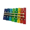 thumbnail image 2 of Xilófono de 8 escalas para tocar a mano, juguete de piano, juguete de motricidad fina con mazos, xilófono de madera para niños, regalo para Multicolor, 2 of 9