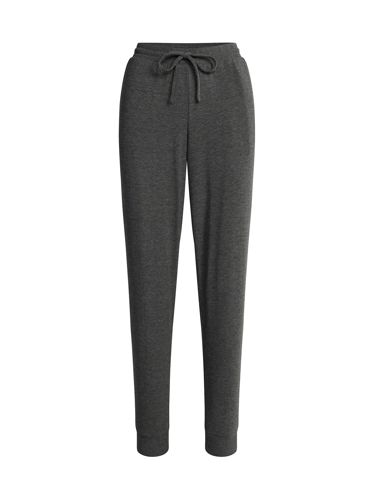 Joyspun Women's Cozy Lounge Collection Hacci Knit Sleep Joggers, 29'' Inseam, Sizes XS-3X