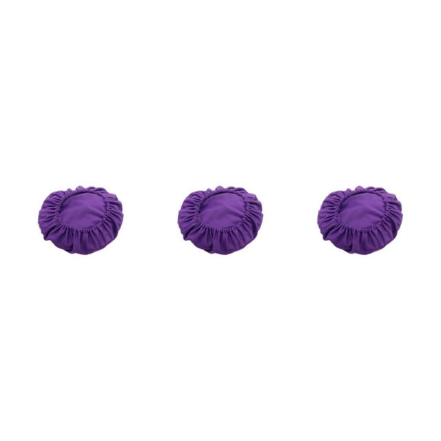kurtrusly Cloth Chair Cover Set Easy To Install Soft And Comfortable Durable And Dustproof Extra purple 3Set