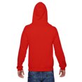 thumbnail image 3 of Mens Full-Zip Hooded Sweatshirt SF73R (3 PACK), 3 of 3