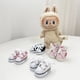 thumbnail image 2 of Zapatos de cuero Labubu de 17 cm, bonitos, zapatos de lona, zapatillas, cámara, accesorios para muñecas Labubu, Labubu Corea Kpop Exo, regalo para niñas DIY, 2 of 5