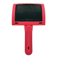 thumbnail image 1 of Carda Grande Rojo Cerdas Flexibles Mascota Granel Fancy Pets, 1 of 3