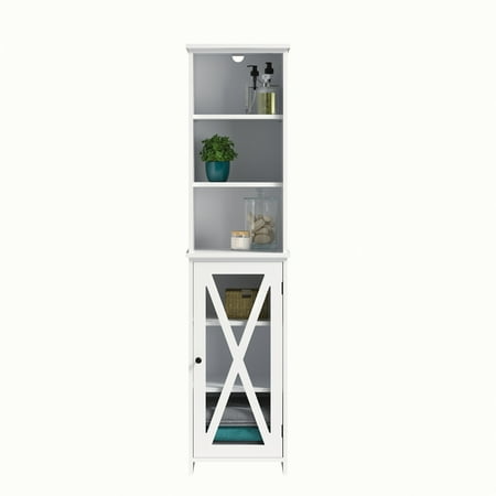 Sauder - Cottage Road Bathroom Linen Tower - White