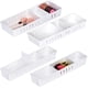 thumbnail image 1 of Set organizador de cajones Pluspace Desk 4 piezas de plástico blanco, 1 of 9