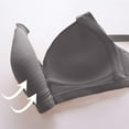 thumbnail image 4 of SDNall Push Up Bras for Women 2Pcs Plus Size Wire Free Comfortable Hollow Out Bra Underwear Fg Large Cup Women'S Bra, 4 of 9