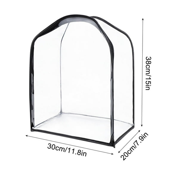 Transparent Large Storage Bag, Visual Organizing Bag, 30L Capacity + Multi-Compartment, Clear Plastic Design, for Home Office, Efficient Storage, Shelf-Style Organizer, Kitchen-Garage Use Akmoler