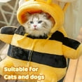 thumbnail image 2 of Mom's Best Bolso de mano con diseño de gato de peluche Bee Clothing, talla M, 2 of 9