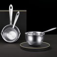 thumbnail image 2 of Stainless Steel Boiler Pot Butter Melting Bowl Kitchen Oil Heating Bowl, 2 of 8