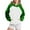 Green, variant on Cmfcve Women's Athletic Jacket Sport Coat for Teen Girl Casual Drop Shoulder Long Sleeve Hoodies Color Block Track Running Sweatshirts Blouse with Pocket