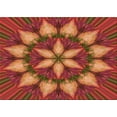 thumbnail image 1 of Ahgly Company Indoor Rectangle Patterned Papaya Orange Area Rugs, 8' x 12', 1 of 1