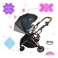 thumbnail image 2 of Carriola 4 En 1 Con Base Para Autoasiento Borah - Ibaby negro, 2 of 10