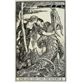 thumbnail image 2 of Ford, H.J 10x14 White Modern Wood Framed Museum Art Print Titled - The Kiss That Gave The Victory, 2 of 4