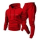 thumbnail image 2 of Ceisia Men's Slim Fit Hooded Tracksuit Set Long Sleeve Pullover with Elastic Waist Joggers Casual Sports 2-Piece Outfit Gifts, 2 of 3