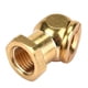 thumbnail image 3 of Valve pneumatique en cuivre sans clip 1/4" pour moteur de voiture (sans clip), 3 of 4
