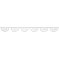 thumbnail image 3 of 4"H x 5/8"P x 48"L Classic Wagon Wheel Architectural Grade PVC Running Trim, 3 of 13