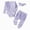 H233-Light Purple, variant on masbird Newborn Infant Baby Girl Clothes Outfits Ruffle Romper Floral 3Pcs Pants Sets Toddler Girls Clothing Set,Green,3-6 M