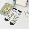 thumbnail image 7 of Fuzoiu Fun Animal with Unicorn Print Adult Socks, Crew Moisture-wicking Socks, Unisex Cushion Crew Socks,Casual Sports Ankle Socks, 7 of 7