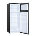thumbnail image 2 of Magic Chef 7.3 Cu. ft. 2-Door Mini Refrigerator with Freezer, Platinum Steel, ENERGY STAR®, 2 of 7
