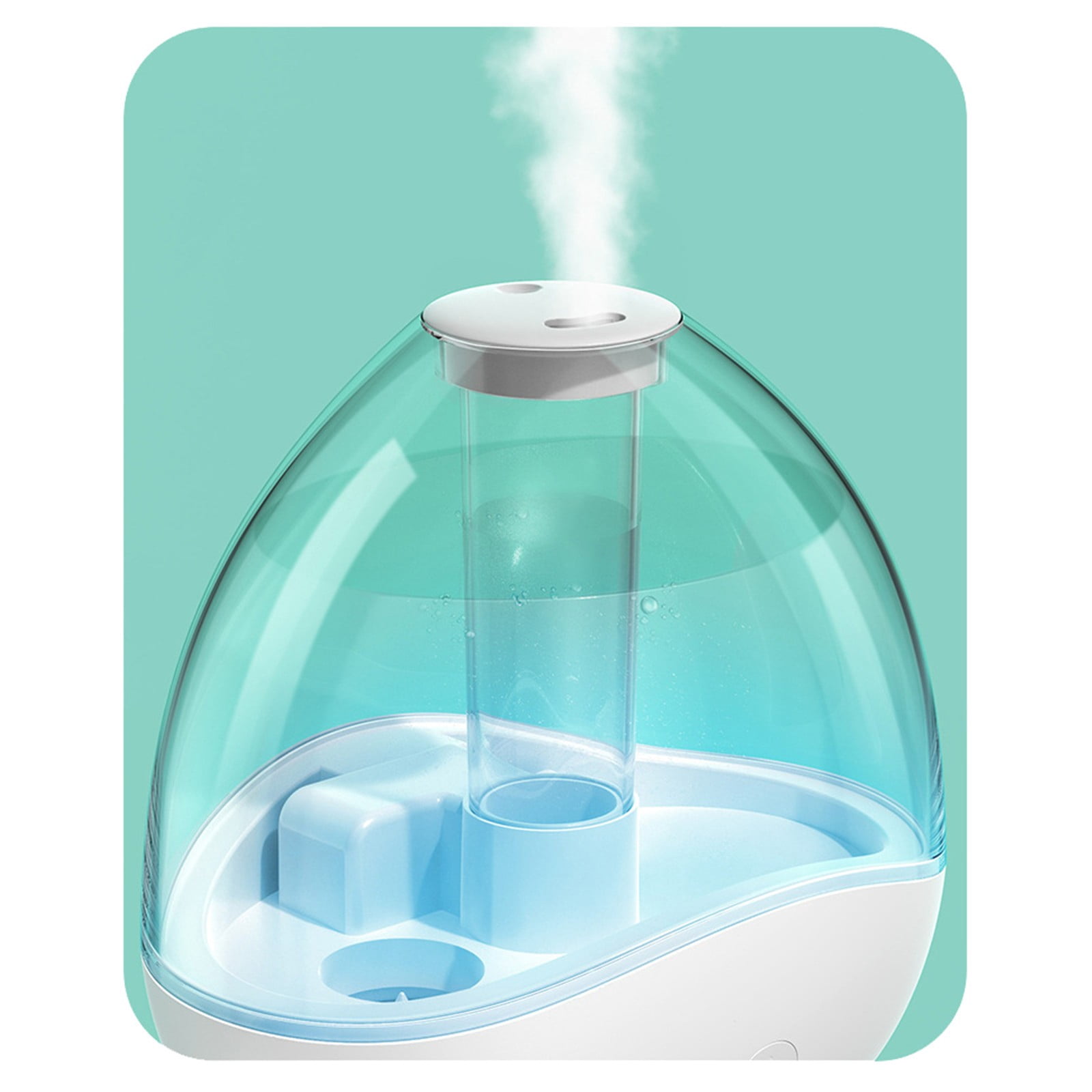 ZMKIAG Cool Mist Humidifier, Quiet Air Humidifiers for Bedroom, Desk Humidifiers Oil Diffuser with Removable 1.5L Water Tank for Baby Nursery and Plants up to 24 Hours