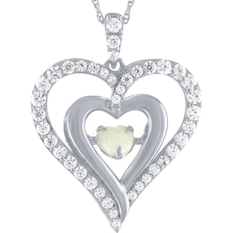 Brilliance Fine Jewelry Sterling Silver 1/10ct (J, I3) Diamond
