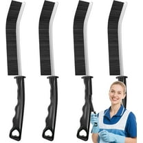 4Pcs Crevice Cleaning Brushes for Household Use, Grout Cleaner Brush, Hard Bristle Groove, Gap Cleaning Tool, Suitable for Areas Usually Difficult to Reach