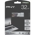 thumbnail image 6 of PNY Elite Turbo Attache 3 32GB Turbo USB 3.0 Flash Drive - P-FD32GTBOP-GE, 6 of 6