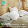 thumbnail image 3 of Pillow Cases Standard Size Set of 4 - White Pillow Cases 4 Pack,Super Soft Prewashed Pillowcases,Hotel Quality,Fade Resistant Pillowcase Covers with Envelop Closure,20x26 Inches, 3 of 5