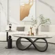 thumbnail image 4 of Mesa auxiliar de diseño estético, decoración de Metal para sala de estar, mesa de centro japonesa de lujo, Mesas Bajas simples, muebles de salón, 4 of 4