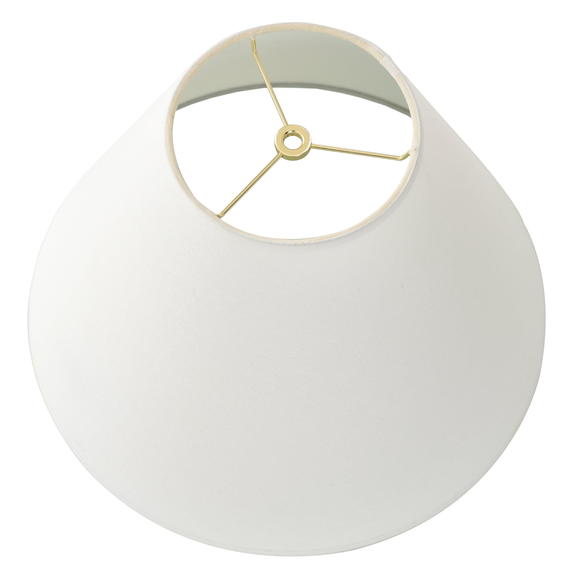 Mainstays Linen Tapered Round Lamp Shade, Beige, 15 in x 15 in x 11 in