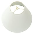 thumbnail image 4 of (2 pack) Mainstays Linen Tapered Round Shade, Beige, 15"L x 15"W x 11"H, 4 of 7