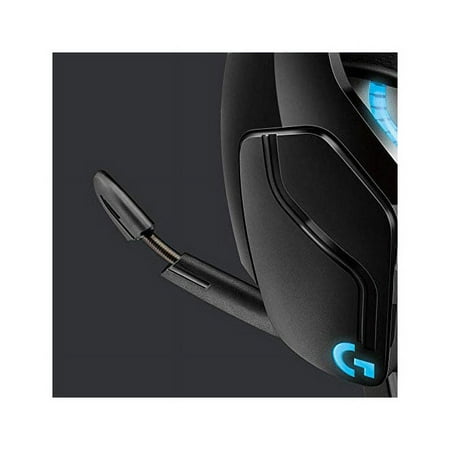 Logitech - G635 Wired Gaming Headset for PC - Black/Blue