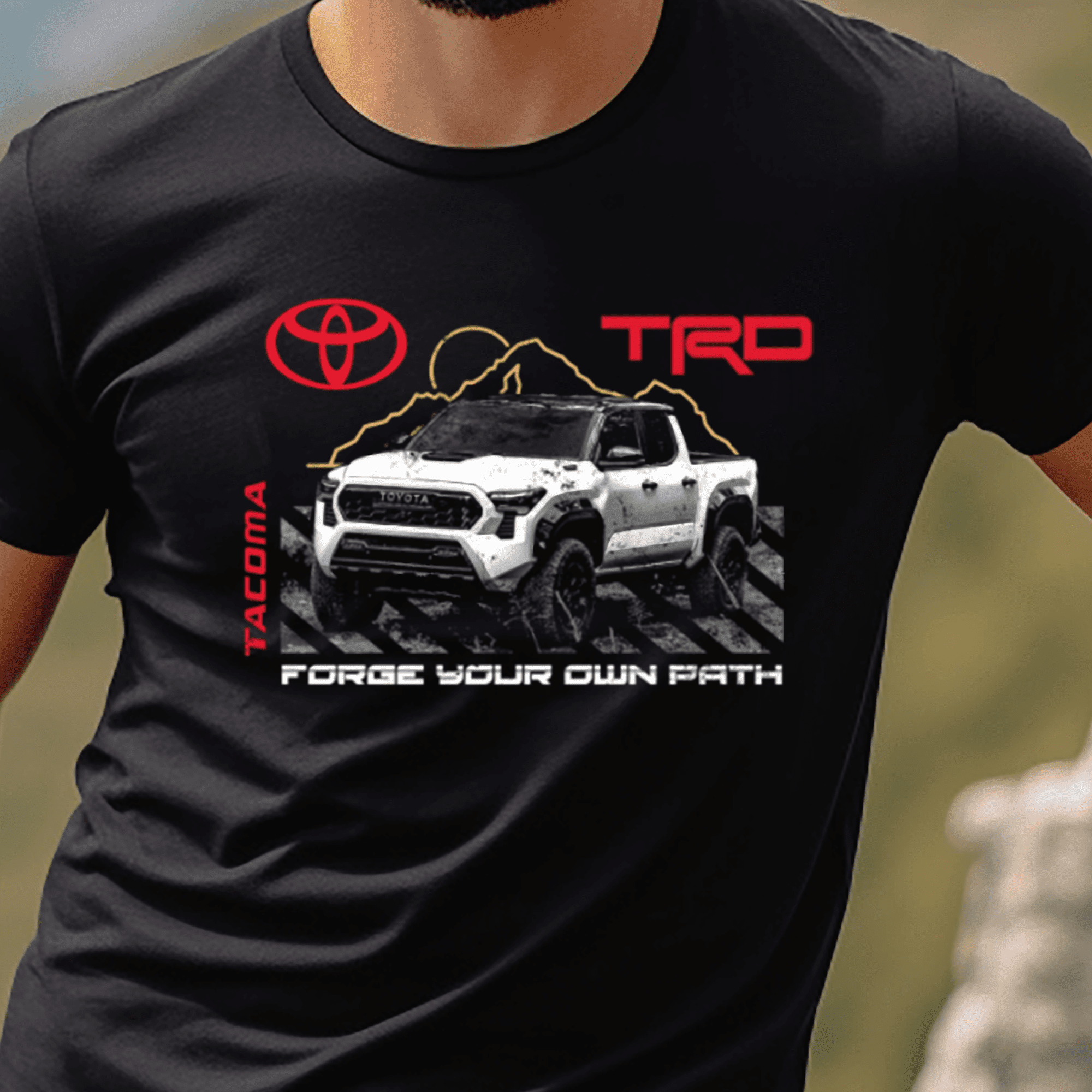 Toyota Tacoma Men's Big and Tall TRD Off Road T-shirt