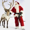 thumbnail image 4 of Qarigey Transpirable Santa Claus ropa disfraz Cosplay piel amigable Multi-estilo padre Navidad ropa Navidad decoraciones adultos Disfraces de disfraces Qarigey AP012568-01, 4 of 6