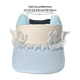 thumbnail image 2 of Slccxzc Blue Sweet Baseball Cap Kawaii Cat Ear Hats Lolita Style Fashion Caps Summer Sun Hat, 2 of 7