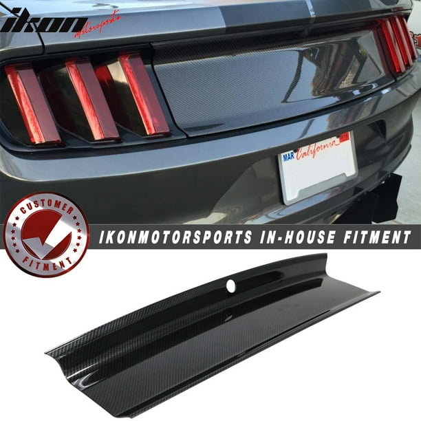 Fits 1519 Mustang Trunk Boot Cover Panel Decorating Board Overlay CF Look