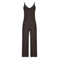thumbnail image 7 of Kiplyki Trendy Pants for Women High Waist Solid Color Suspender Sleeveless Pleated Jumpsuit, 7 of 7