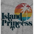thumbnail image 2 of Puerto Rican Boricua Princess Latina Hoodie Sweatshirt Women Brisco Brands S, 2 of 5